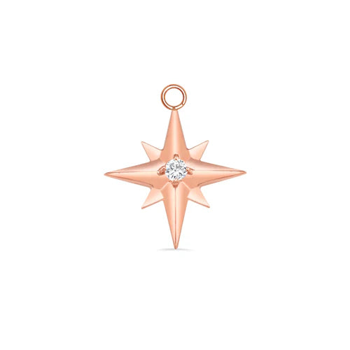 Accented Shining Star with Gem Charm from Norvoch