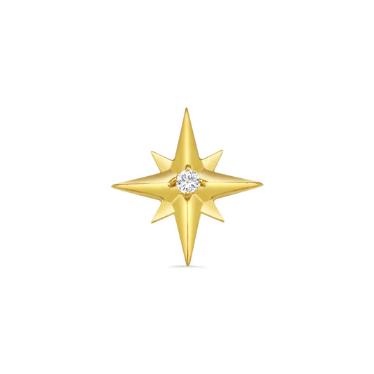 Accented Shining Star with Gem from Norvoch