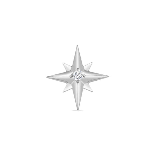 Accented Shining Star with Gem from Norvoch