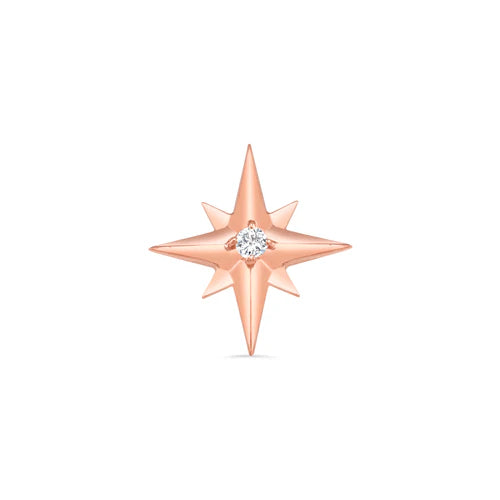 Accented Shining Star with Gem from Norvoch