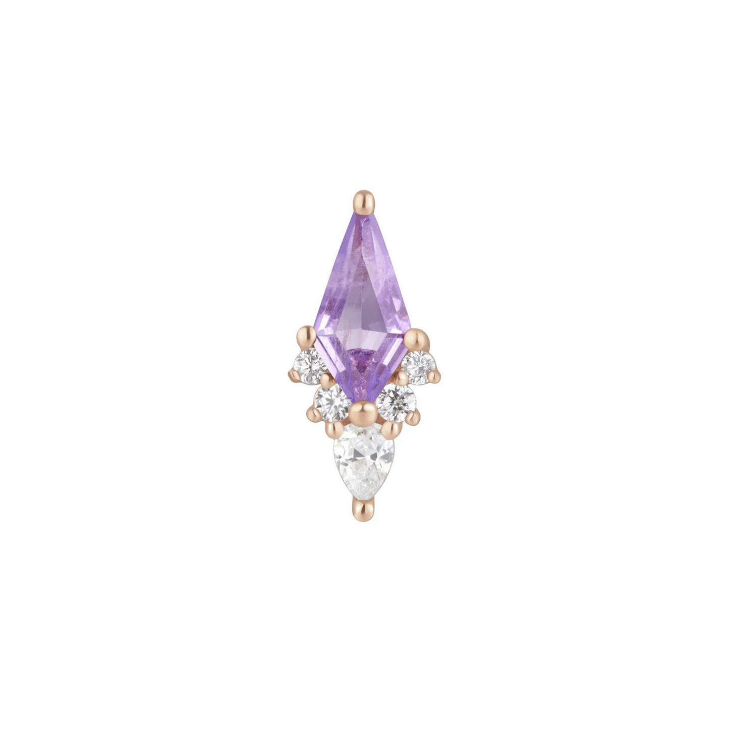 Afterglow with Amethyst and CZ From Buddha