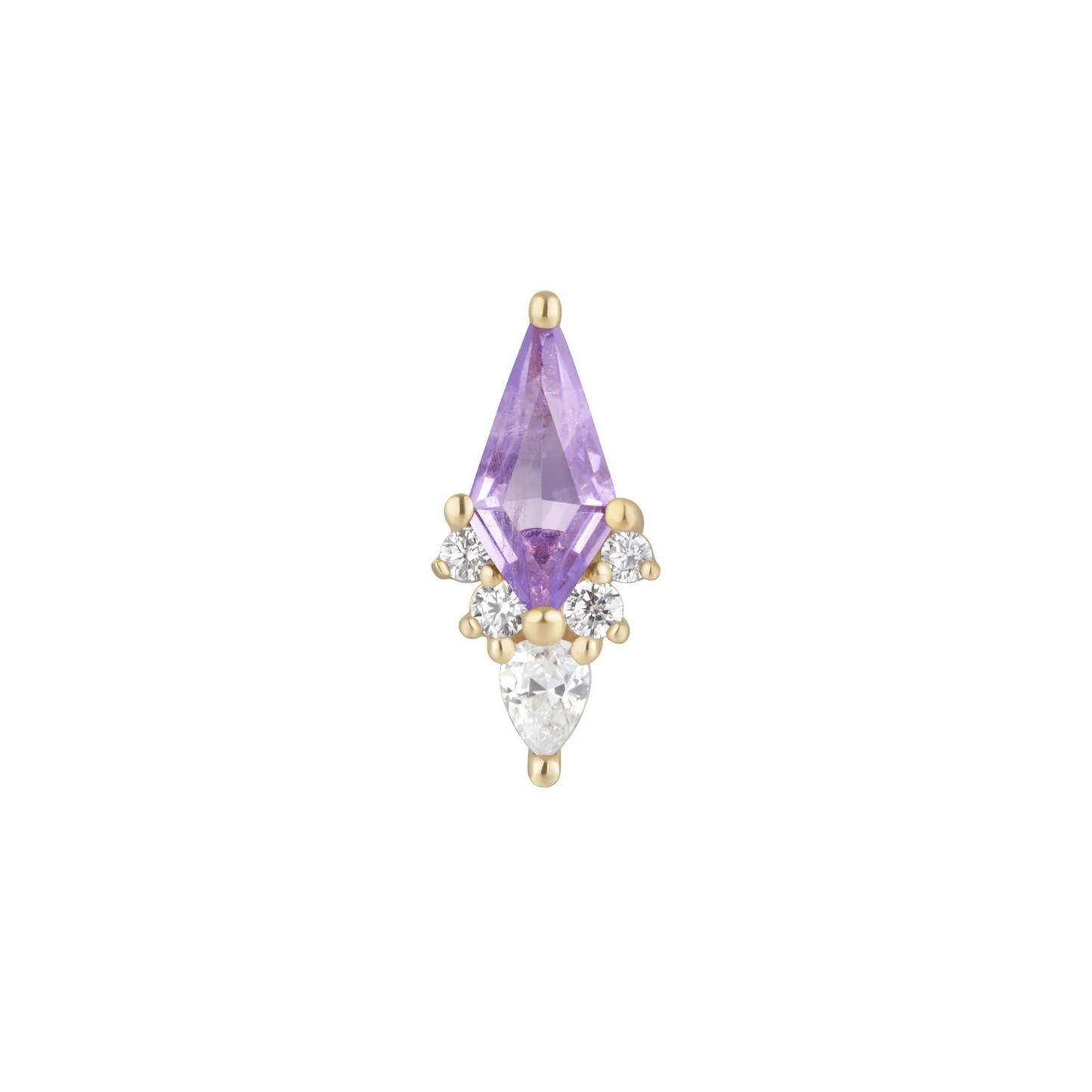 Afterglow with Amethyst and CZ From Buddha