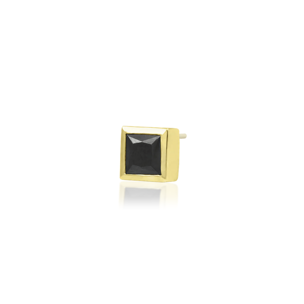 Black CZ Square from Junipurr (Vault)