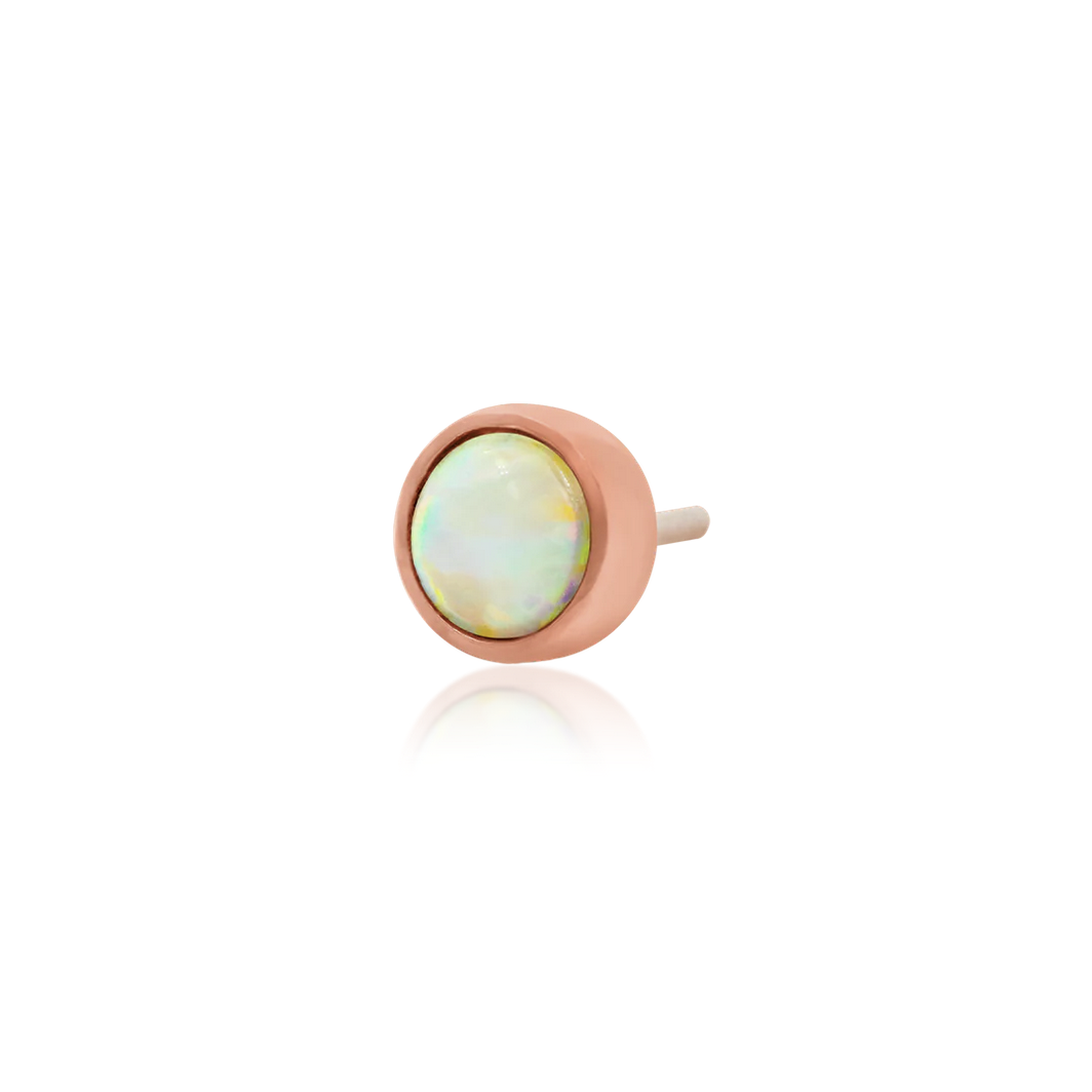 Bezel Set Cup with Opal from Junipurr