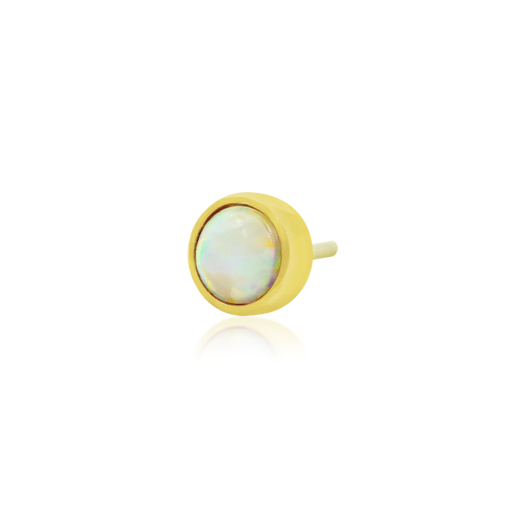 Bezel Set Cup with Opal from Junipurr