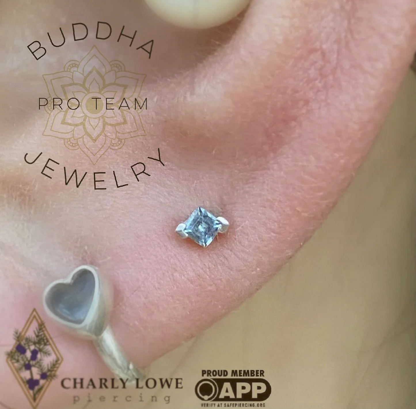 Celestial with London Blue Topaz From Buddha