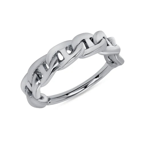 Chain Link Seamless Ring from Norvoch