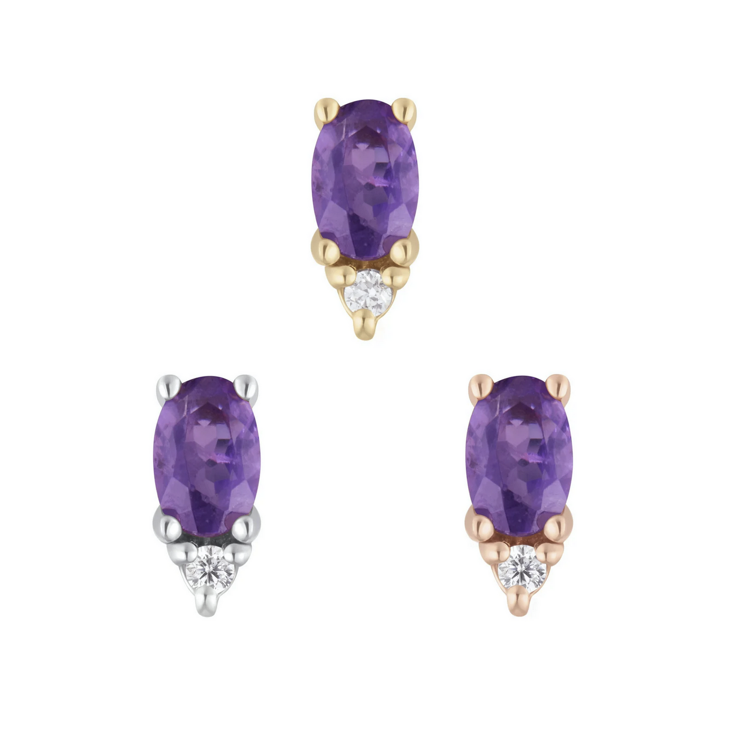 Desden with Amethyst and CZ From Buddha