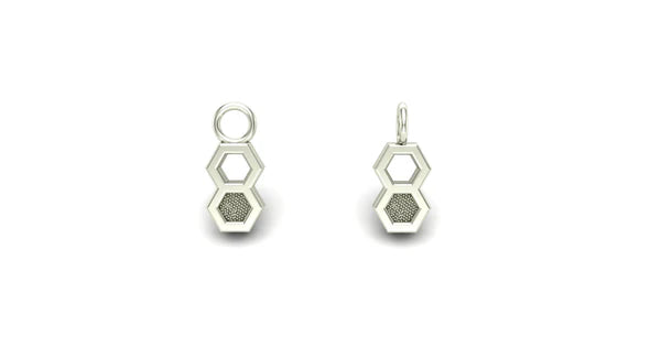 Double Honeycomb Charm from Mushroom