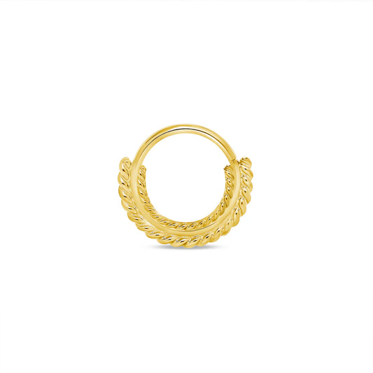 Double Sided Filigree Seamless Ring from Norvoch