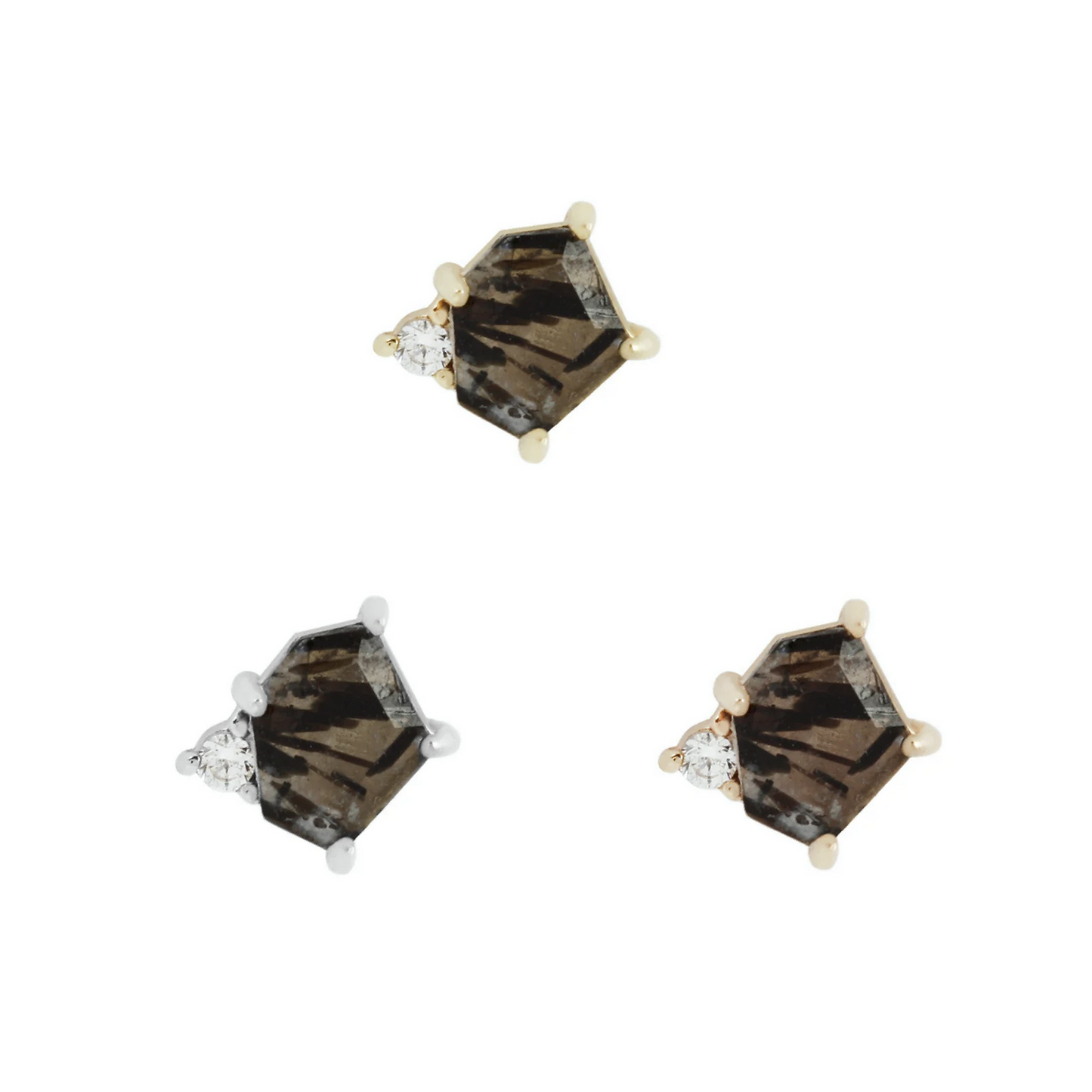 Elicit with Tourmalated Quartz and CZ From Buddha