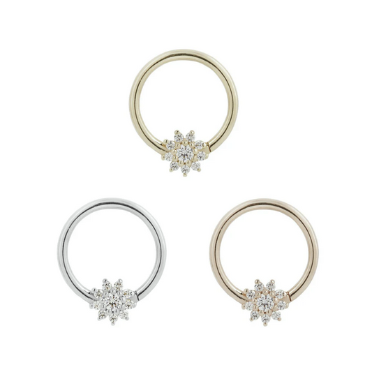 Eloise Seam Ring with CZ From Buddha