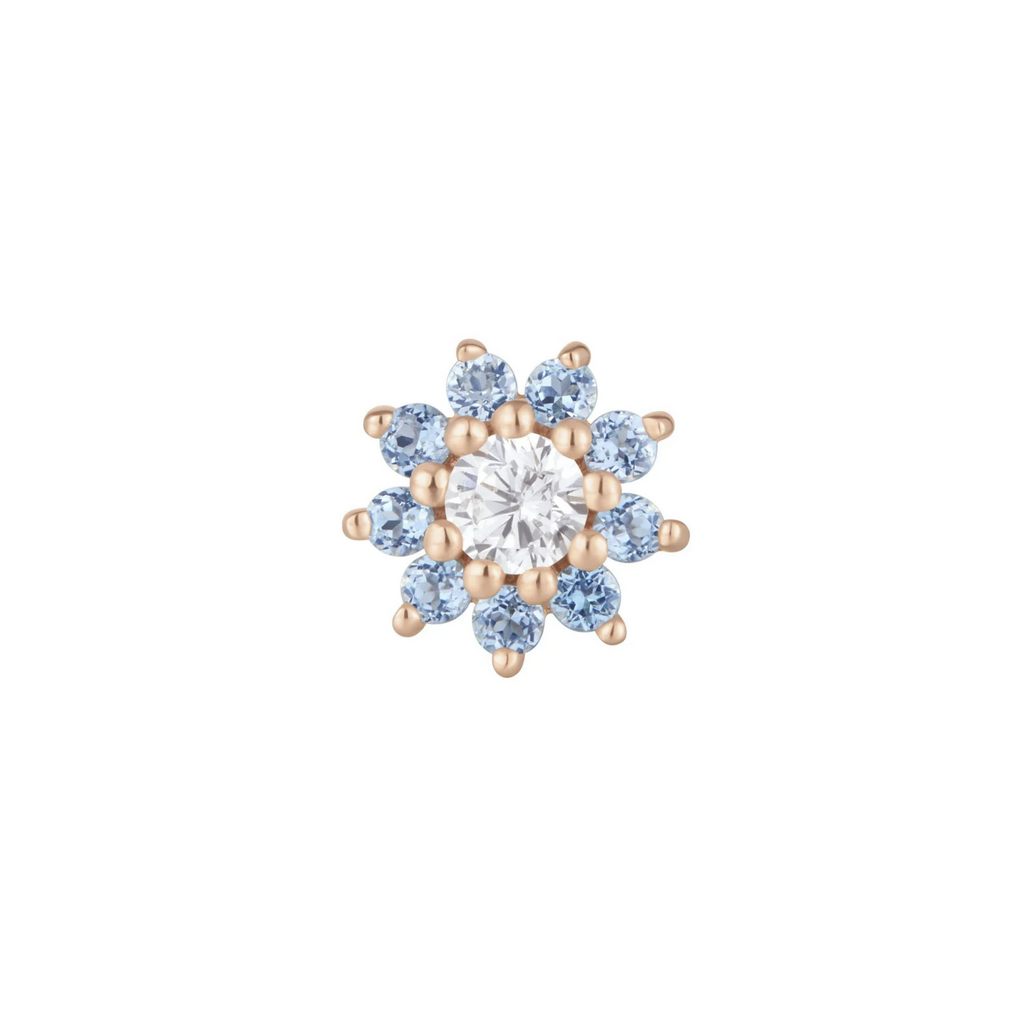 Eloise with London Blue Topaz and CZ From Buddha