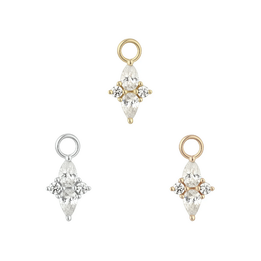 Ethereal Charm with CZ From Buddha