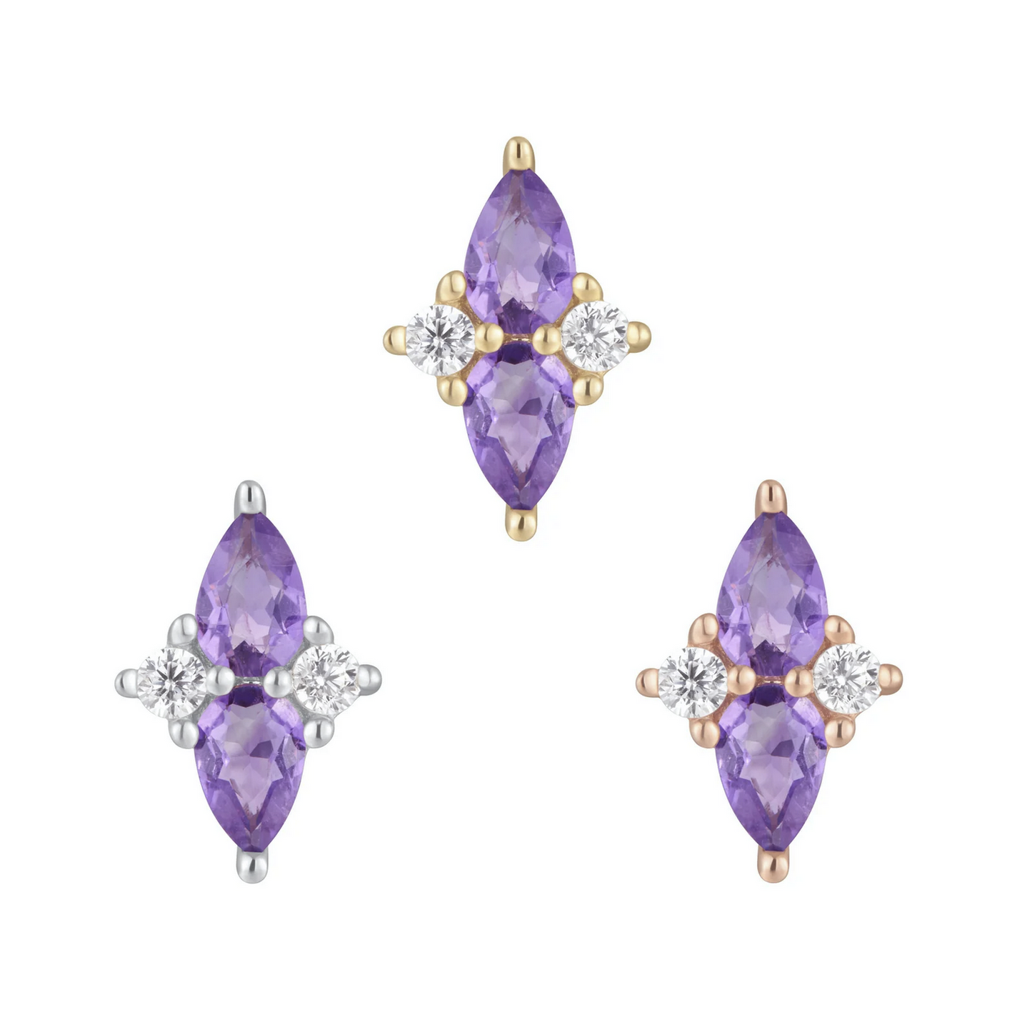 Ethereal with Amethyst and CZ From Buddha