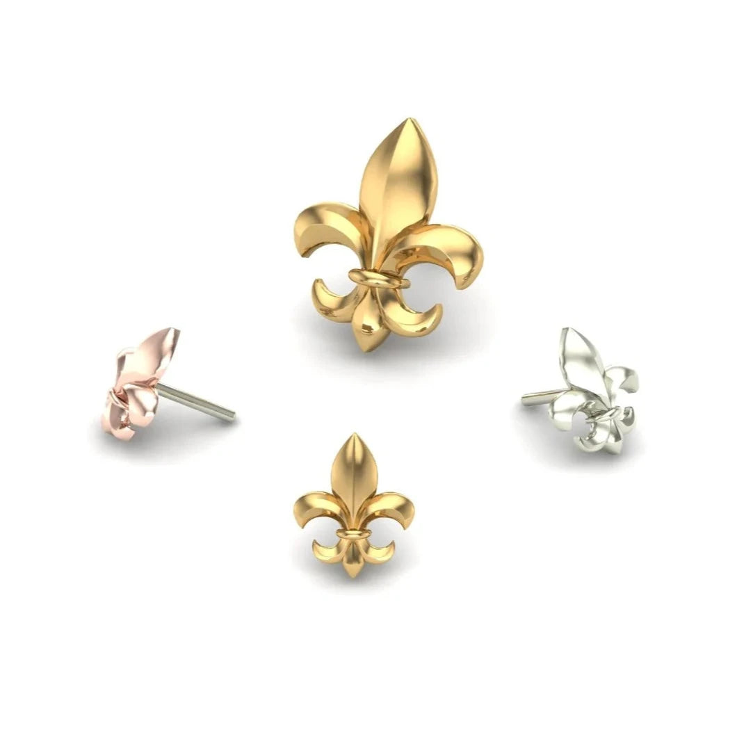 Fleur-De-Lis from Mushroom