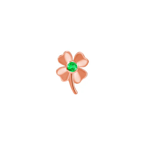 Four Leaf Clover with Gem from Norvoch