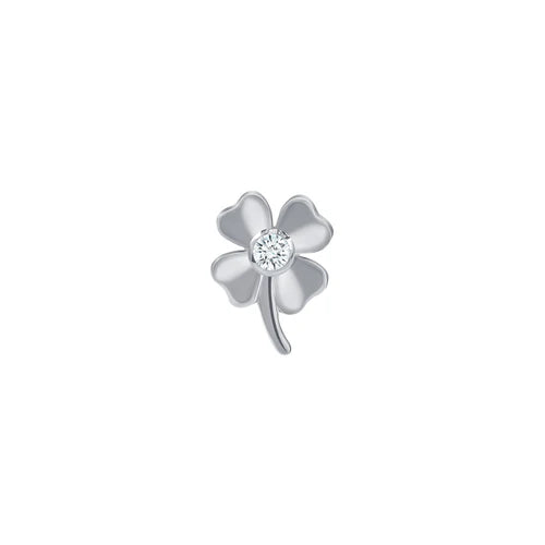 Four Leaf Clover with Gem from Norvoch