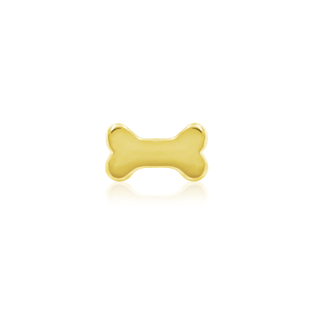 Gold Dog Bone from Junipurr