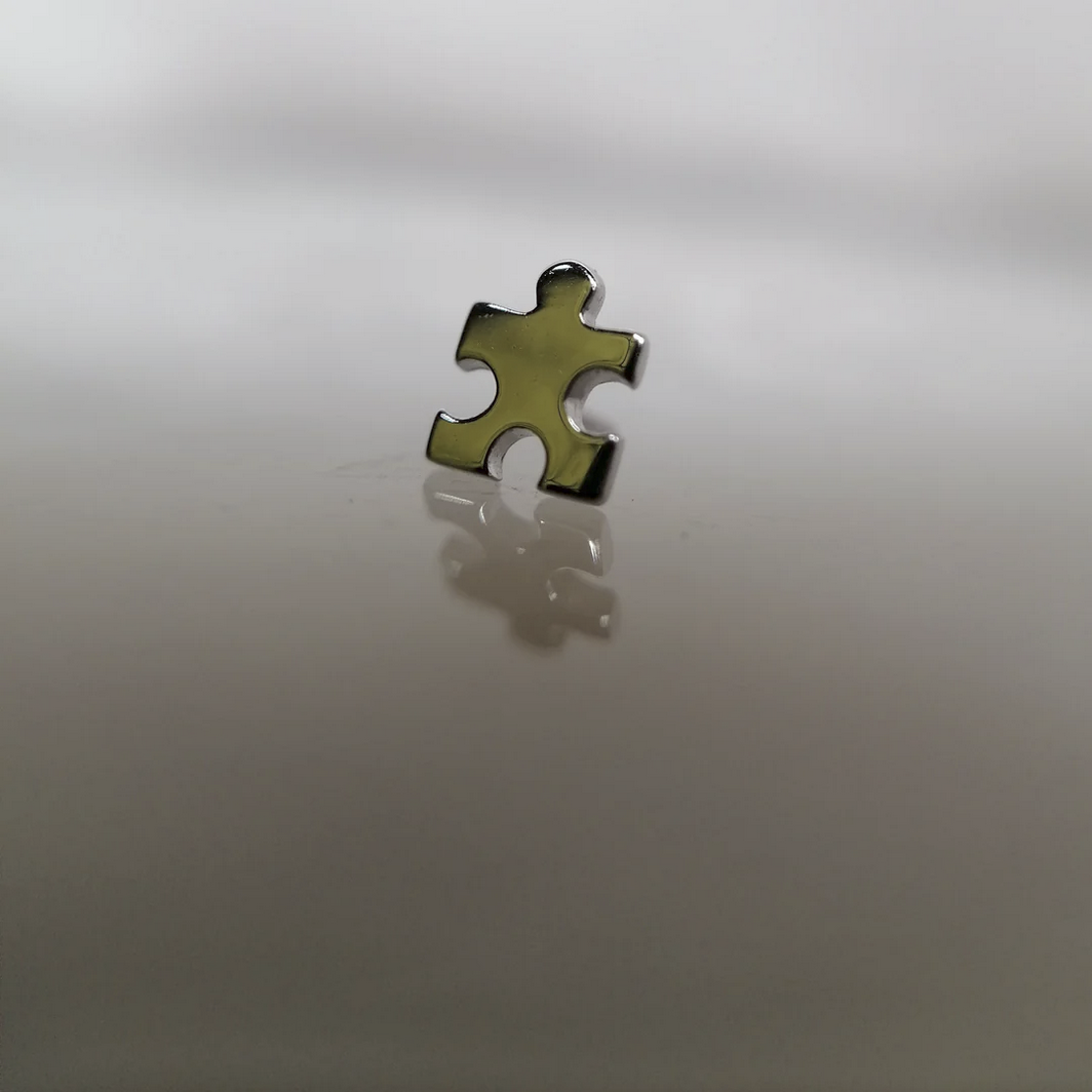 Gold Puzzle Piece from Junipurr