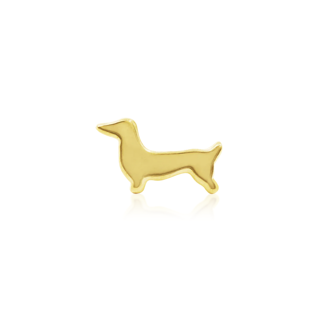 Gold Weiner Dog from Junipurr