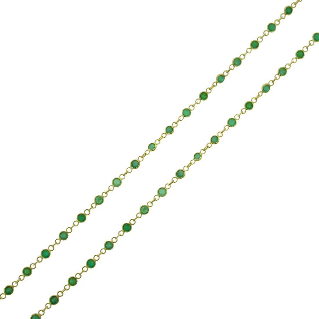 Green Garnet Chain from Norvoch