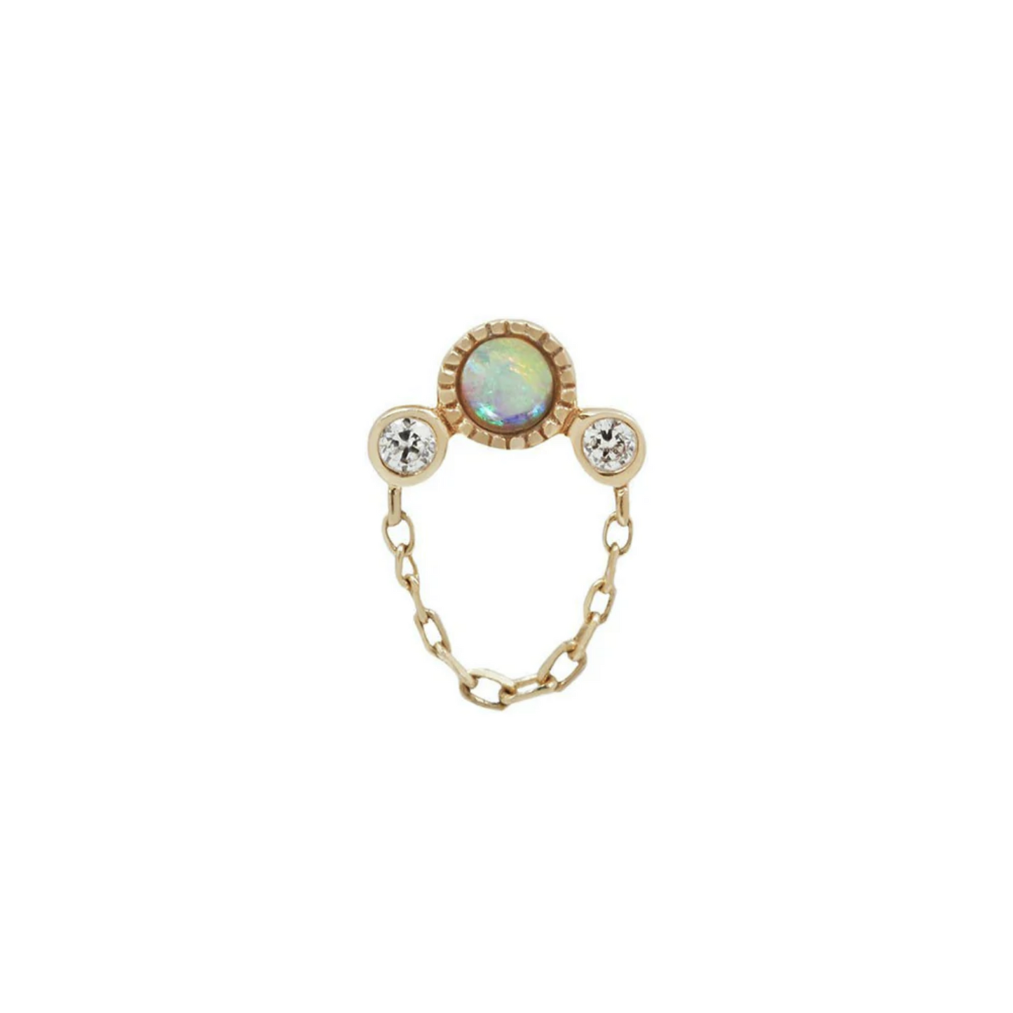 Halston Opal with CZ From Buddha