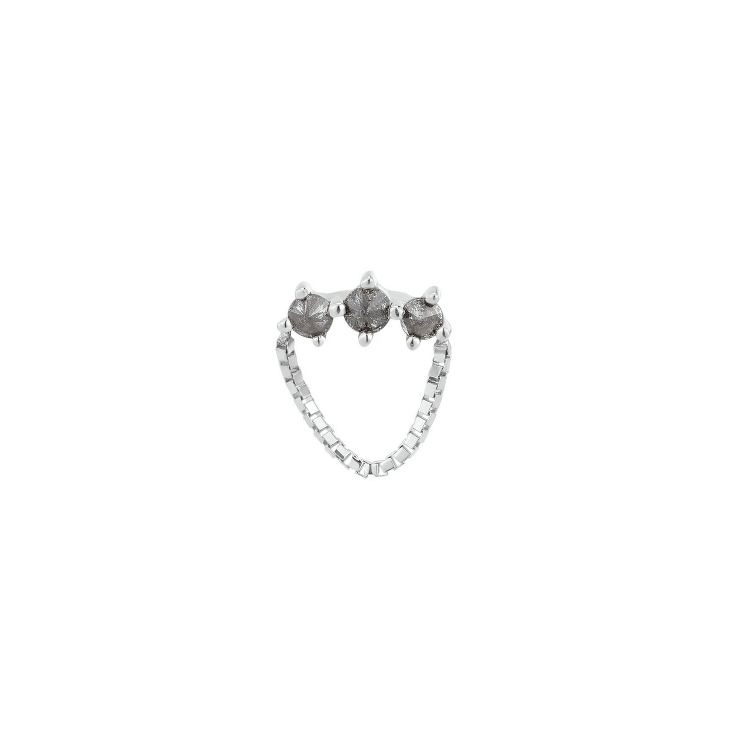 Halston with Reverse Set Grey Diamonds From Buddha