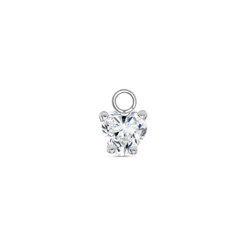 Heart Prong Charm from Norvoch