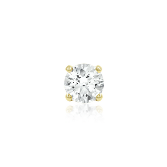 Higher Profile Prong Set CZ from Junipurr