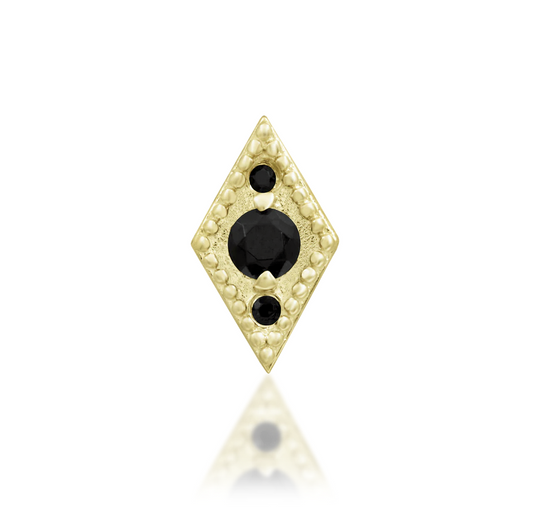 Isadora with Black CZ from Junipurr