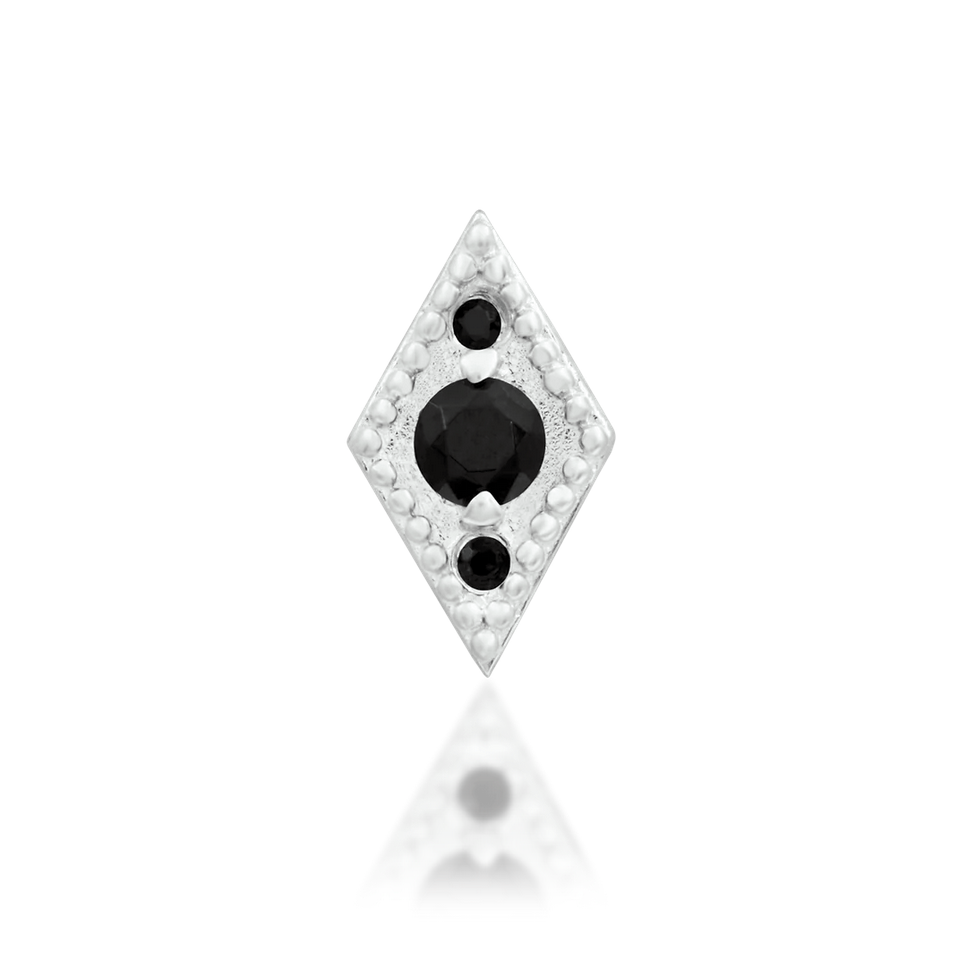 Isadora with Black CZ from Junipurr