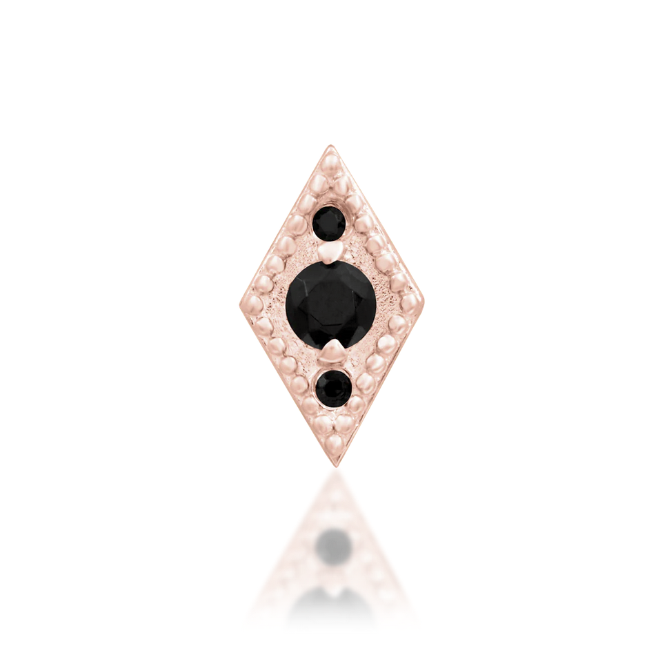 Isadora with Black CZ from Junipurr