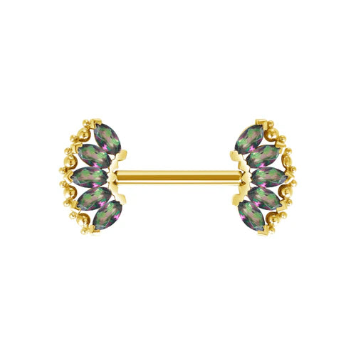 Marquise Beauty Straight Barbell from Norvoch