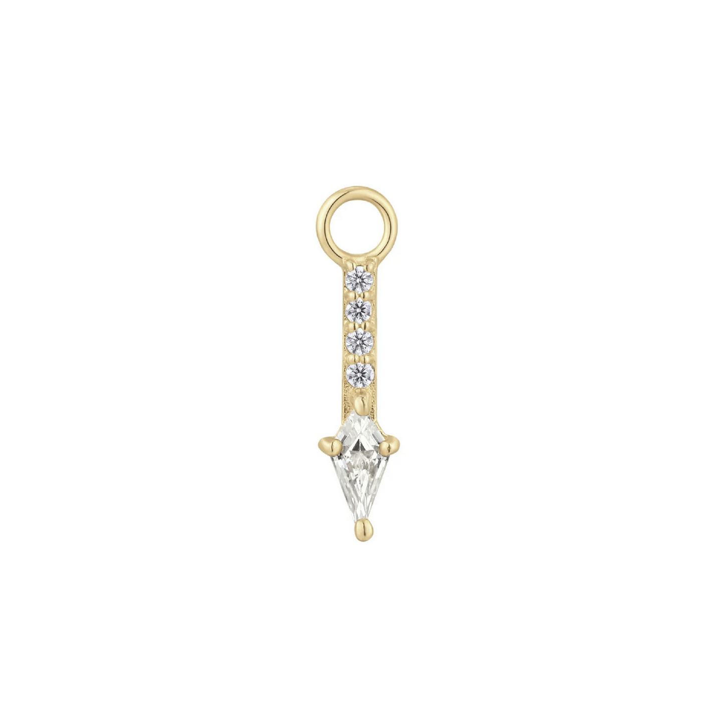 Mercer Charm with CZ From Buddha