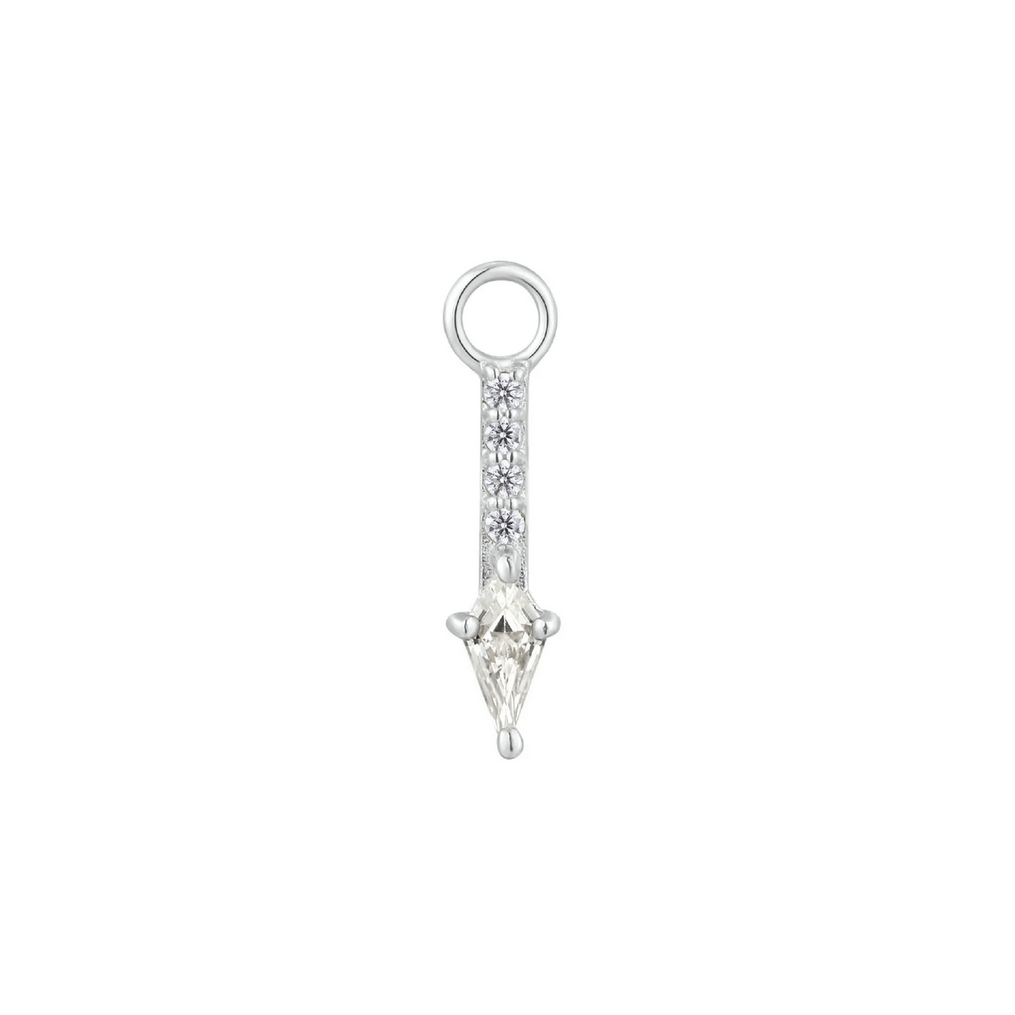 Mercer Charm with CZ From Buddha