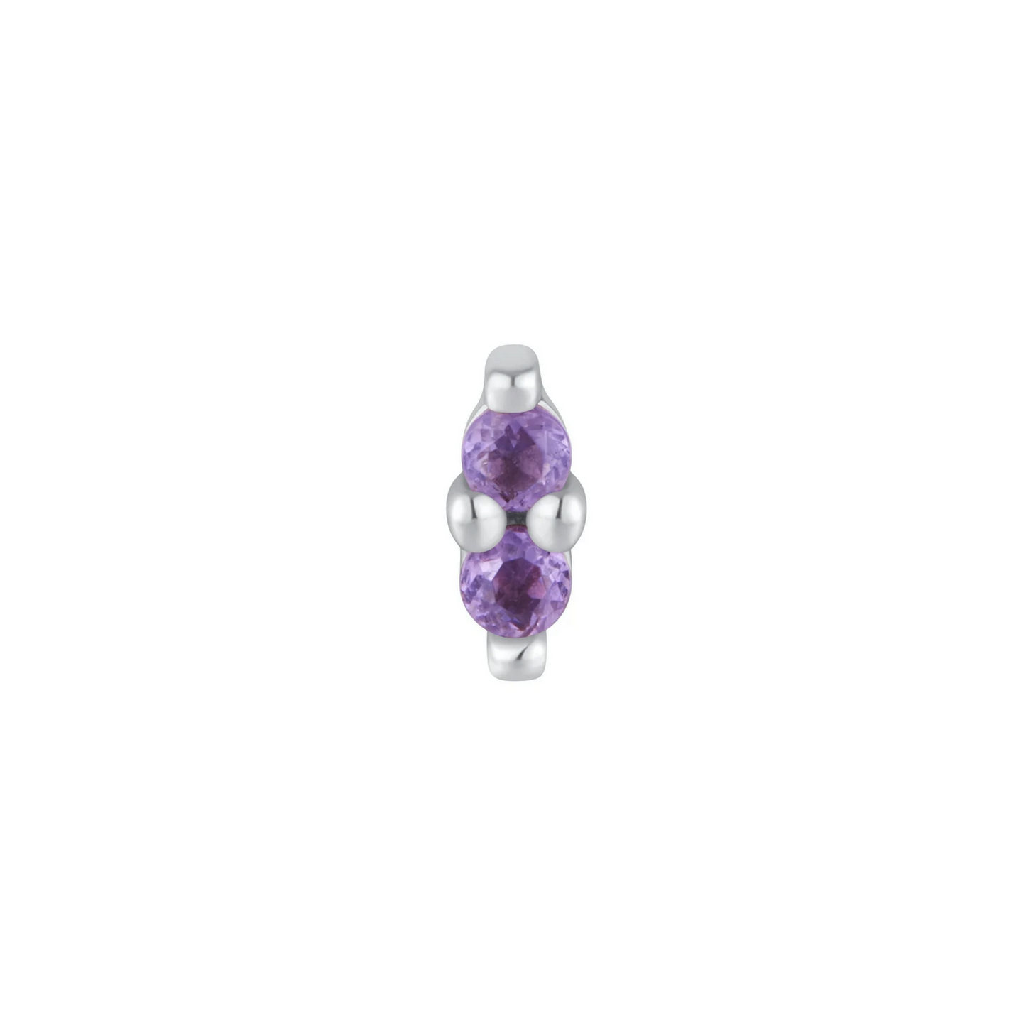 Mishka Two Prong with Amethyst From Buddha