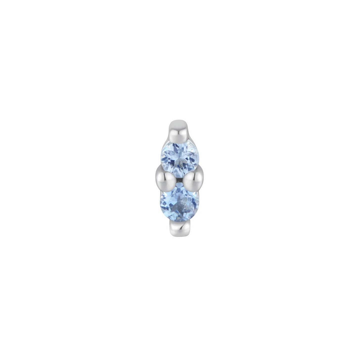 Mishka Two Prong with London Blue Topaz From Buddha