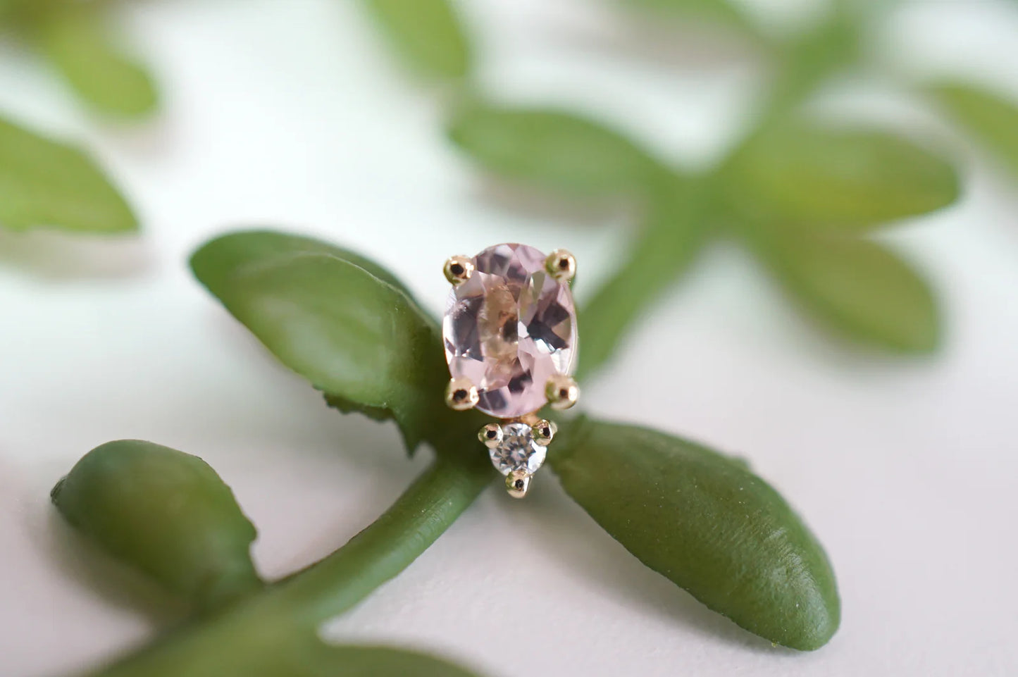 Morganite Pippa Diamond from Modern Mood