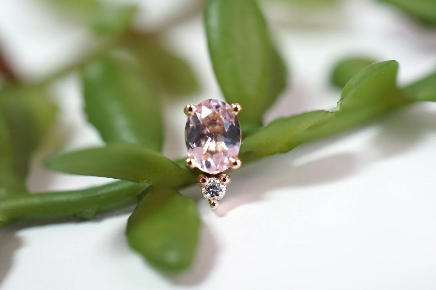 Morganite Pippa Diamond from Modern Mood