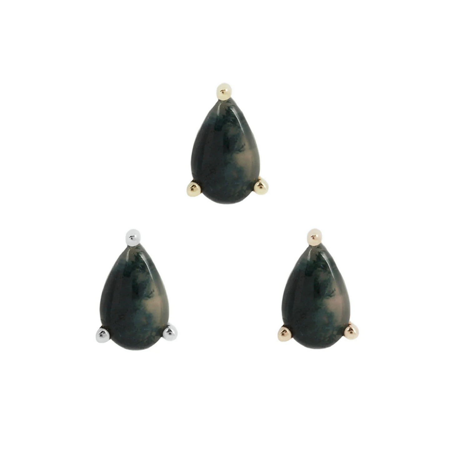 Moss Agate Pear From Buddha