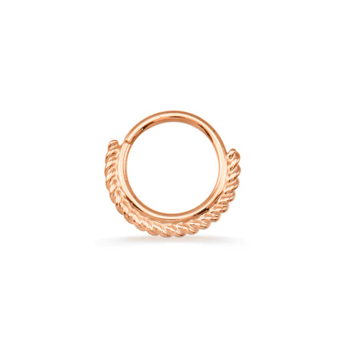 One-Sided Filigree Seamless Ring from Norvoch