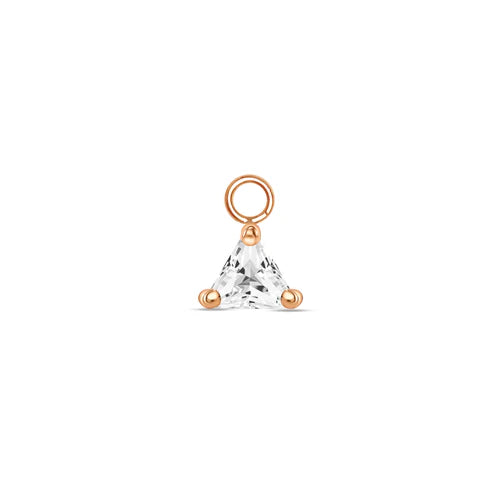 Ornament Triangle Prong Charm from Norvoch