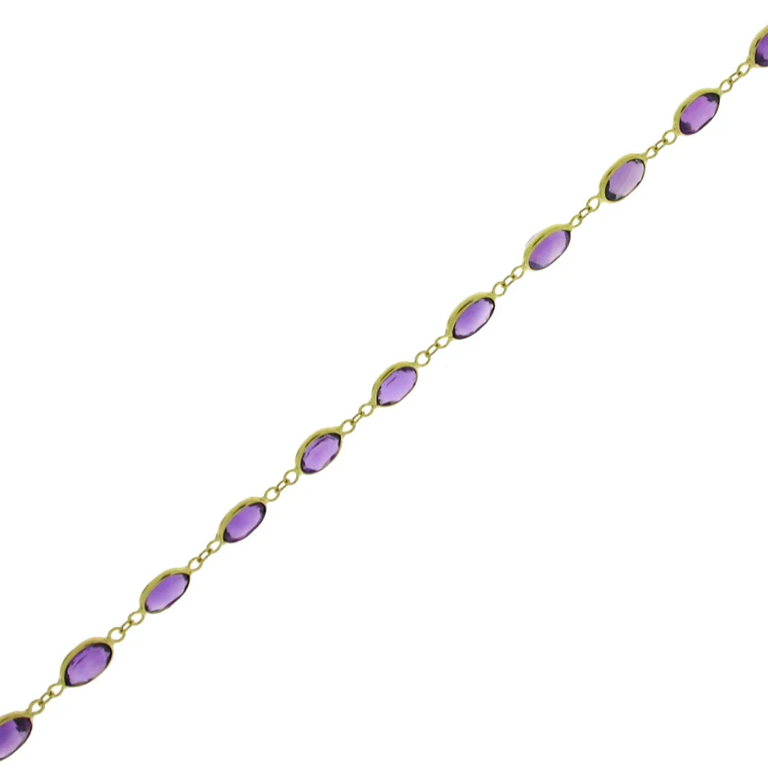 Oval Amethyst Chain from Norvoch