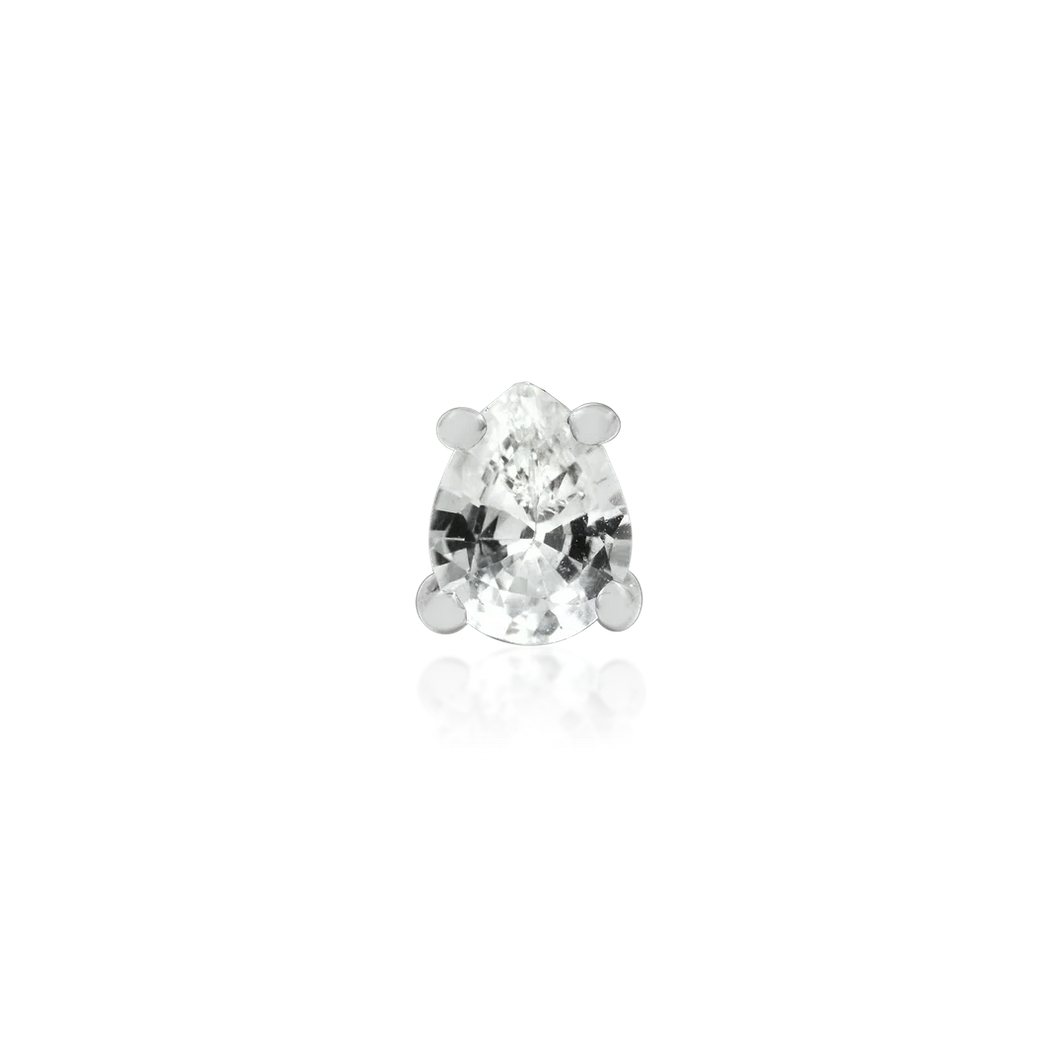 Pear Cut CZ from Junipurr