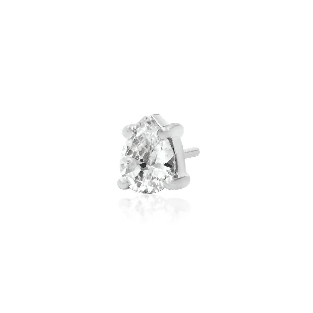 Pear Cut CZ from Junipurr