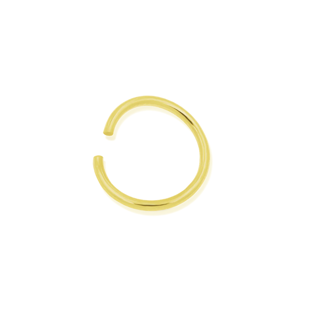 Plain Gold Seam Ring from Junipurr