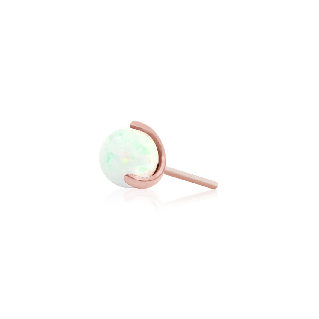 Prong Set Ball with Opal from Junipurr