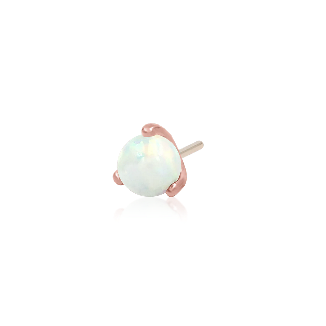 Prong Set Ball with Opal from Junipurr