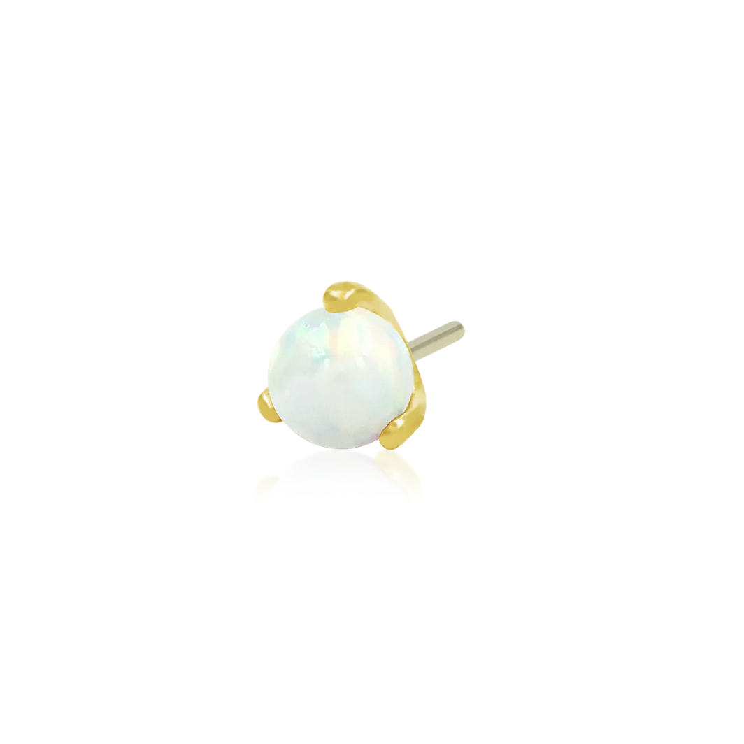 Prong Set Ball with Opal from Junipurr